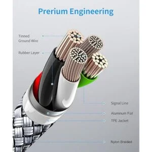 etguuds Cable USB C de carga rápida 4 unidades 13610_5