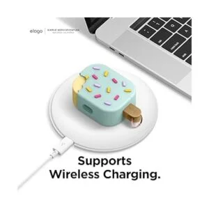 elago Funda con llavero para audífonos AirPods Pro de_5