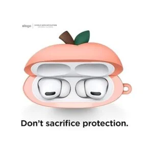 elago Funda de melocotón compatible con Apple AirPods Pro_4