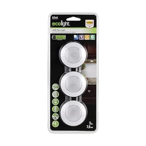 ecolight bo1062whg03lf3e funciona con pilas luz LED para_5