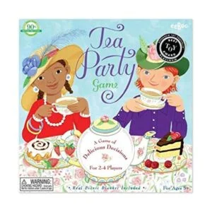 eeBoo Tea Party Spinner Game desarrolla paciencia y_1