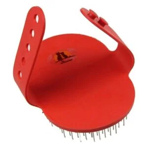 emours Pet Grooming cepillo para polvo masajeador de hule_4