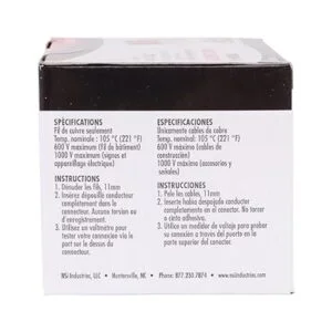 easytwist pushin conector de alambre 3 cables Orange_5