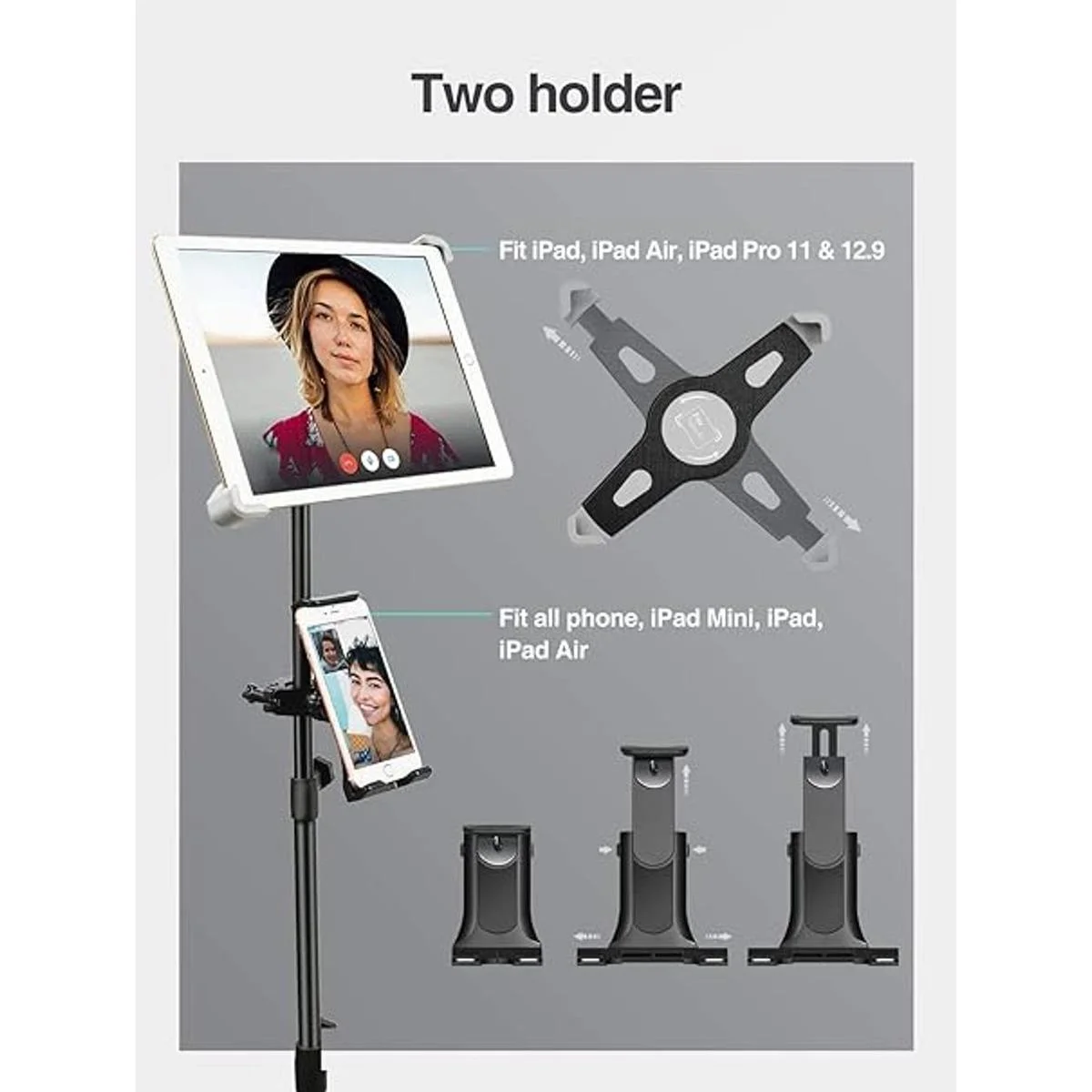 elitehood Soporte para trípode para iPad soporte_4