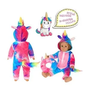 ebuddy Juego de 6 piezas diseño de unicornio en teñido_3