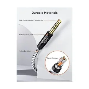 de extensión de auriculares de 0.138 in cable de audio_4