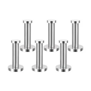 eBoot 6 ganchos de toalla de acero inoxidable para pared_5