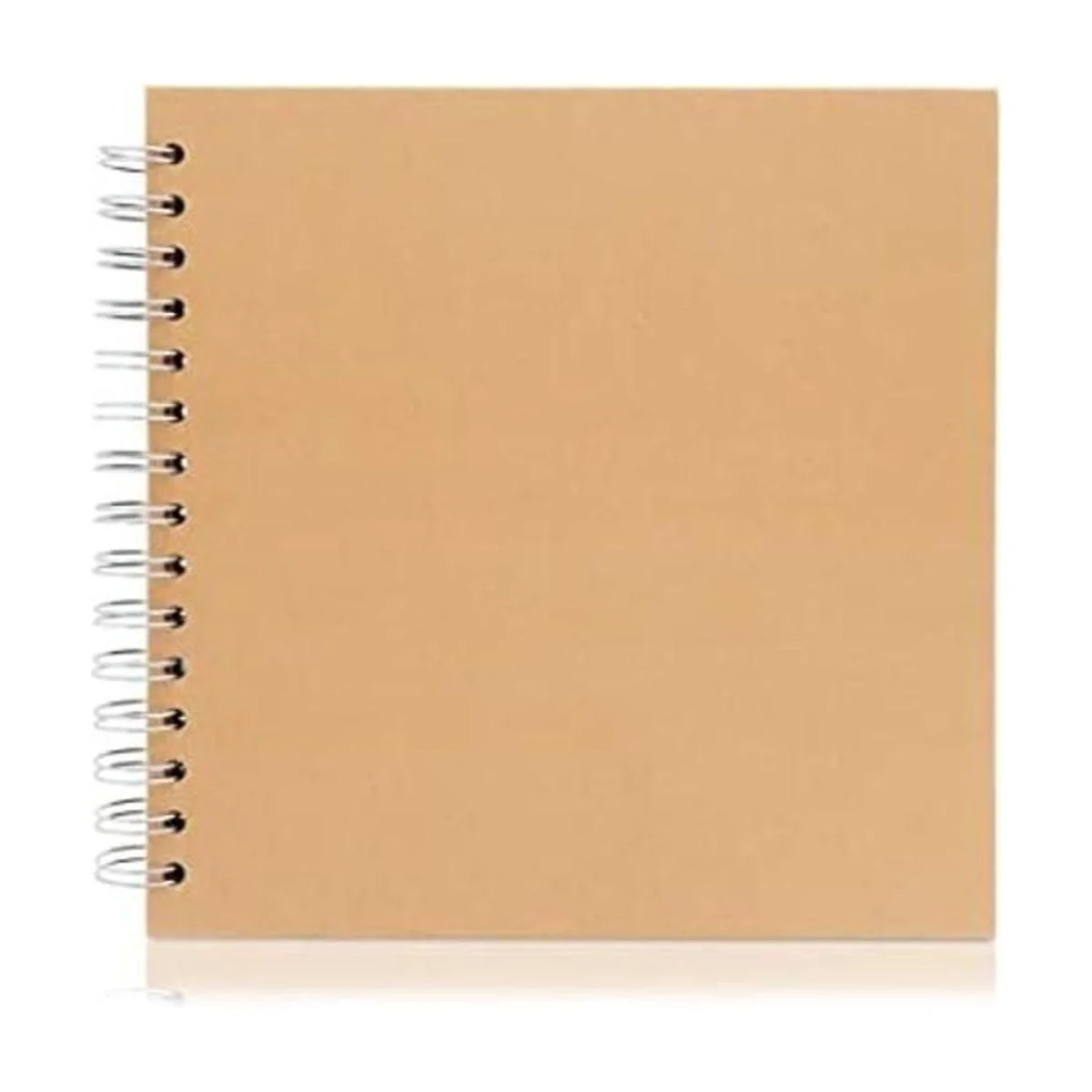 de papel kraft de tapa dura 80 páginas diario en blanco