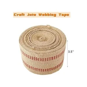 de cinta de yute artesanal rollos de 3.5 x 10 yardas 11