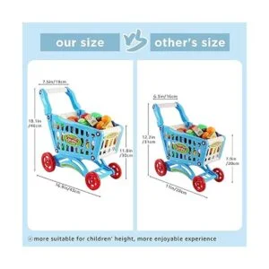 deAO El juego de carrito de compras para niños incluye 78_3
