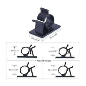 eBoot Cable ajustable Clips calcomanía Nylon Alambre_3