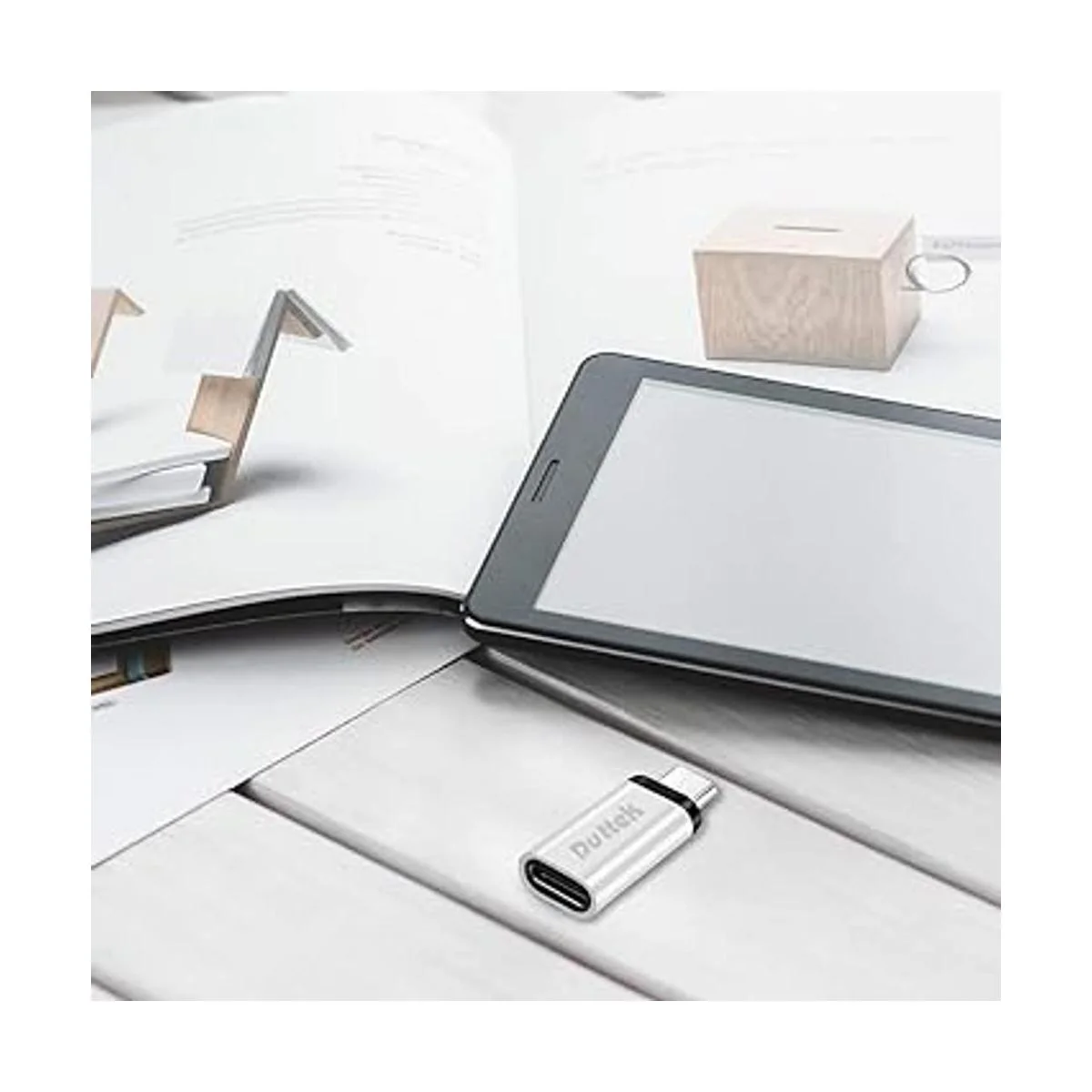 duttek tipo C Adaptador OTG convertidor de USB C hembra a_6