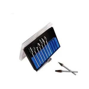 eBoTrade HSS Routing Router Bits Burr Rotary Tools Suit