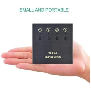 eKL Interruptor USB 4 computadoras 2 dispositivos USB_4