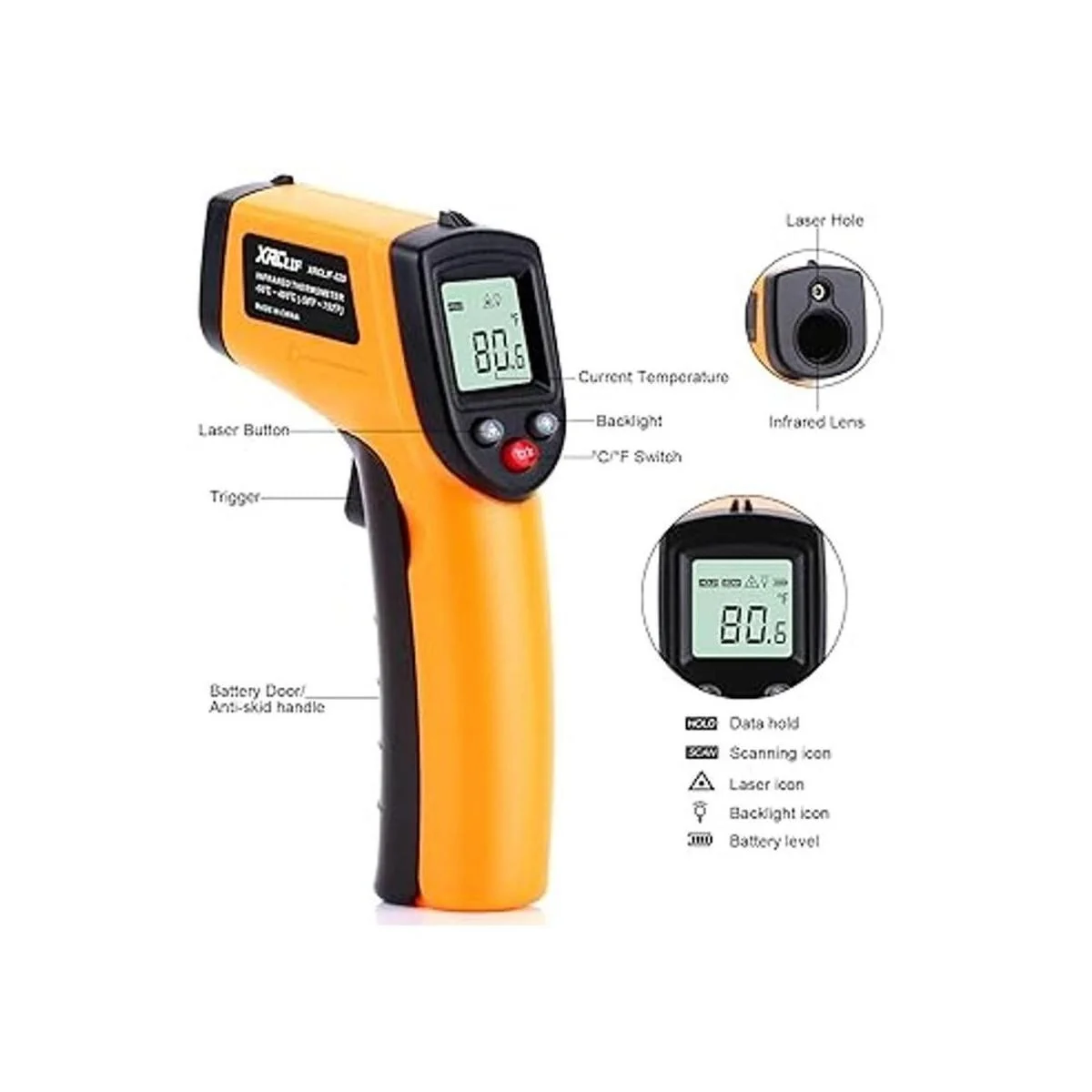 de herramientas para termómetro infrarrojo digital con_2