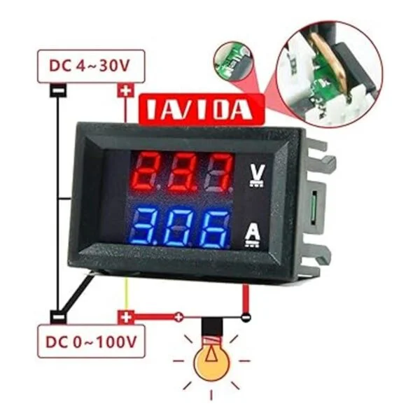 diymore 5 unidades de 0.28 pulgadas de voltaje digital_2
