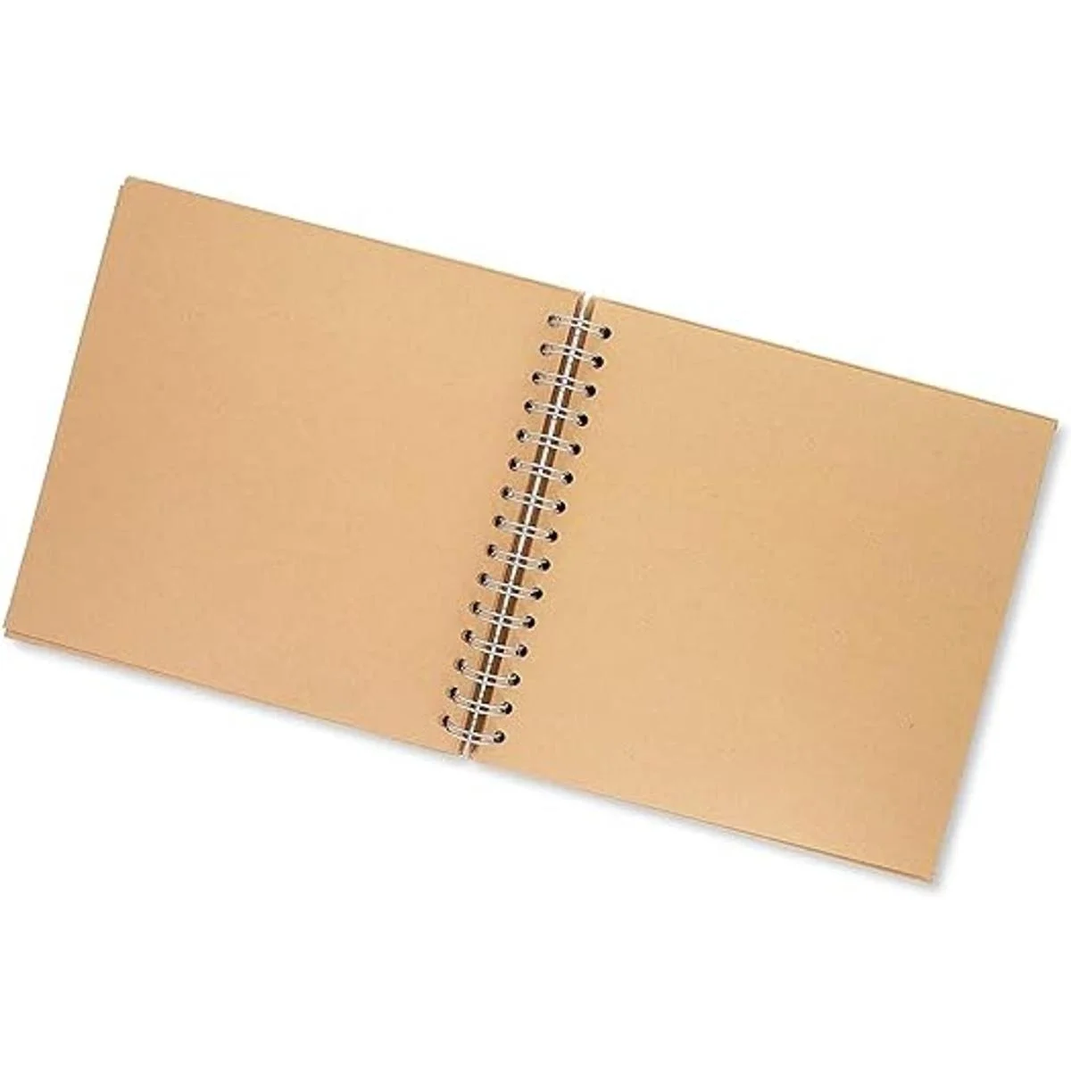 de papel kraft de tapa dura 80 páginas diario en blanco