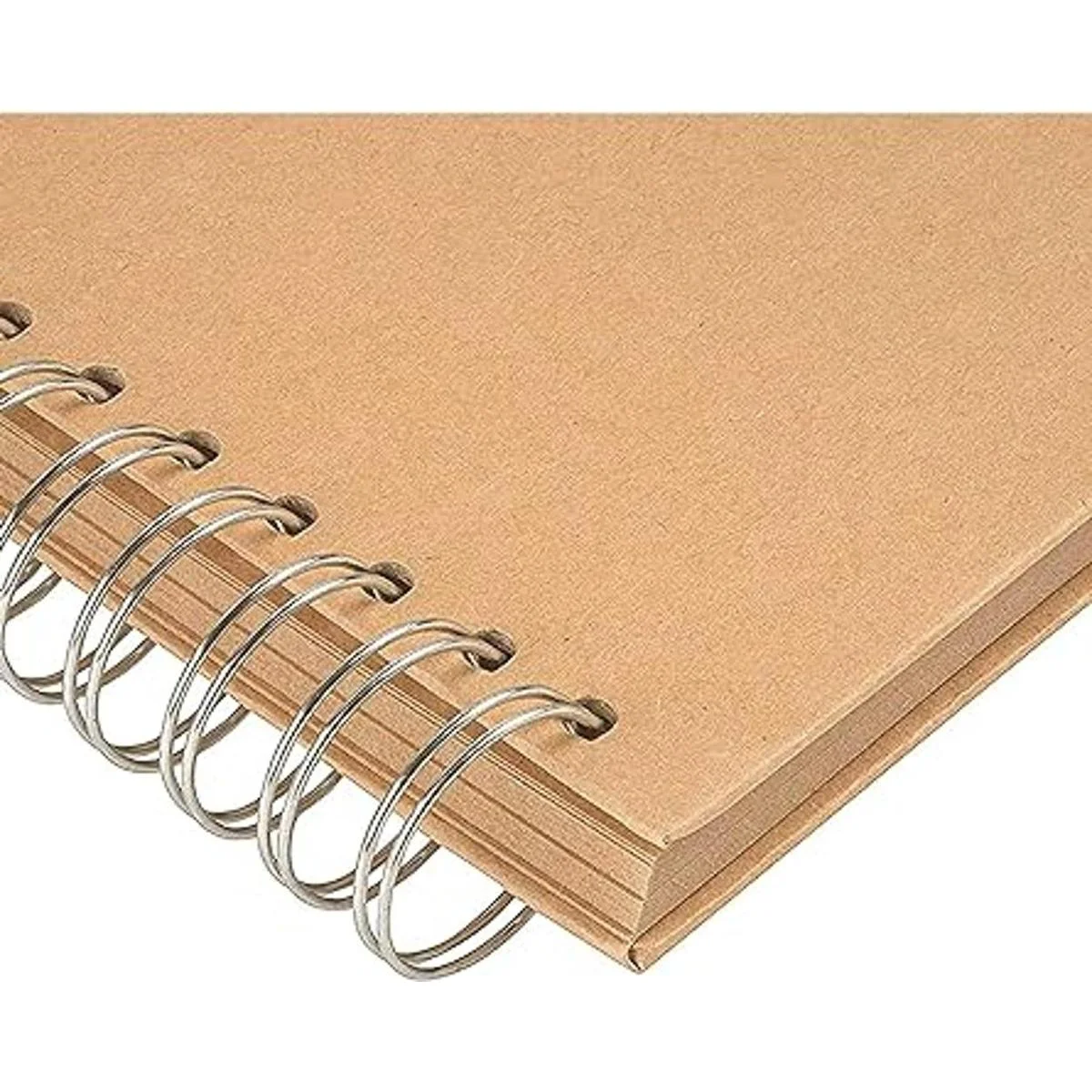 de papel kraft de tapa dura 80 páginas diario en blanco