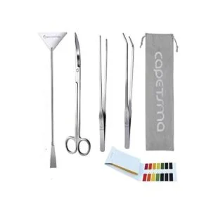 capetsma Aquascape Tools Herramientas largas de acero