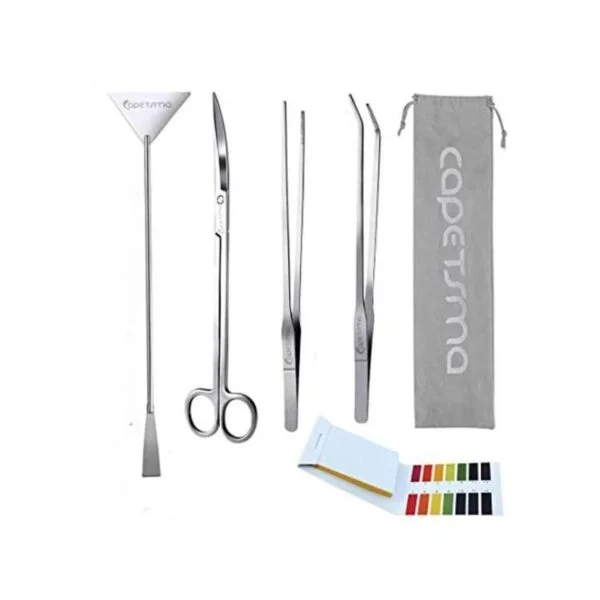 capetsma Aquascape Tools Herramientas largas de acero