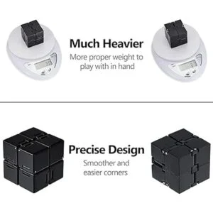 de 2 juguetes de cubo infinito bloques la ansiedad_4