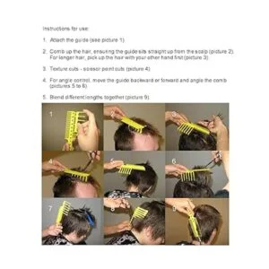 combpal Scissor Clipper over peine Peluquería Herramienta_3