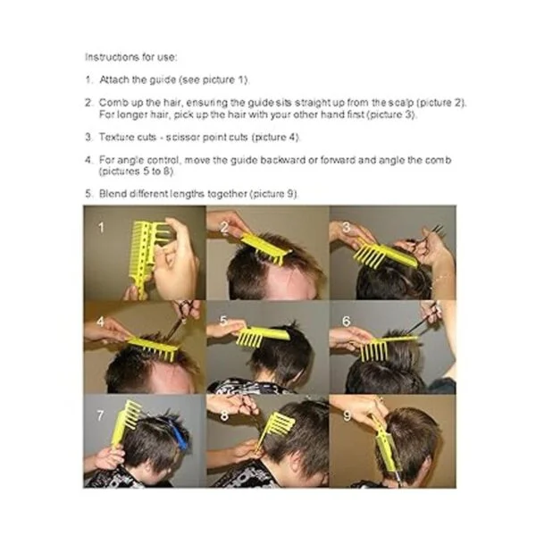 combpal Scissor Clipper over peine Peluquería Herramienta_3
