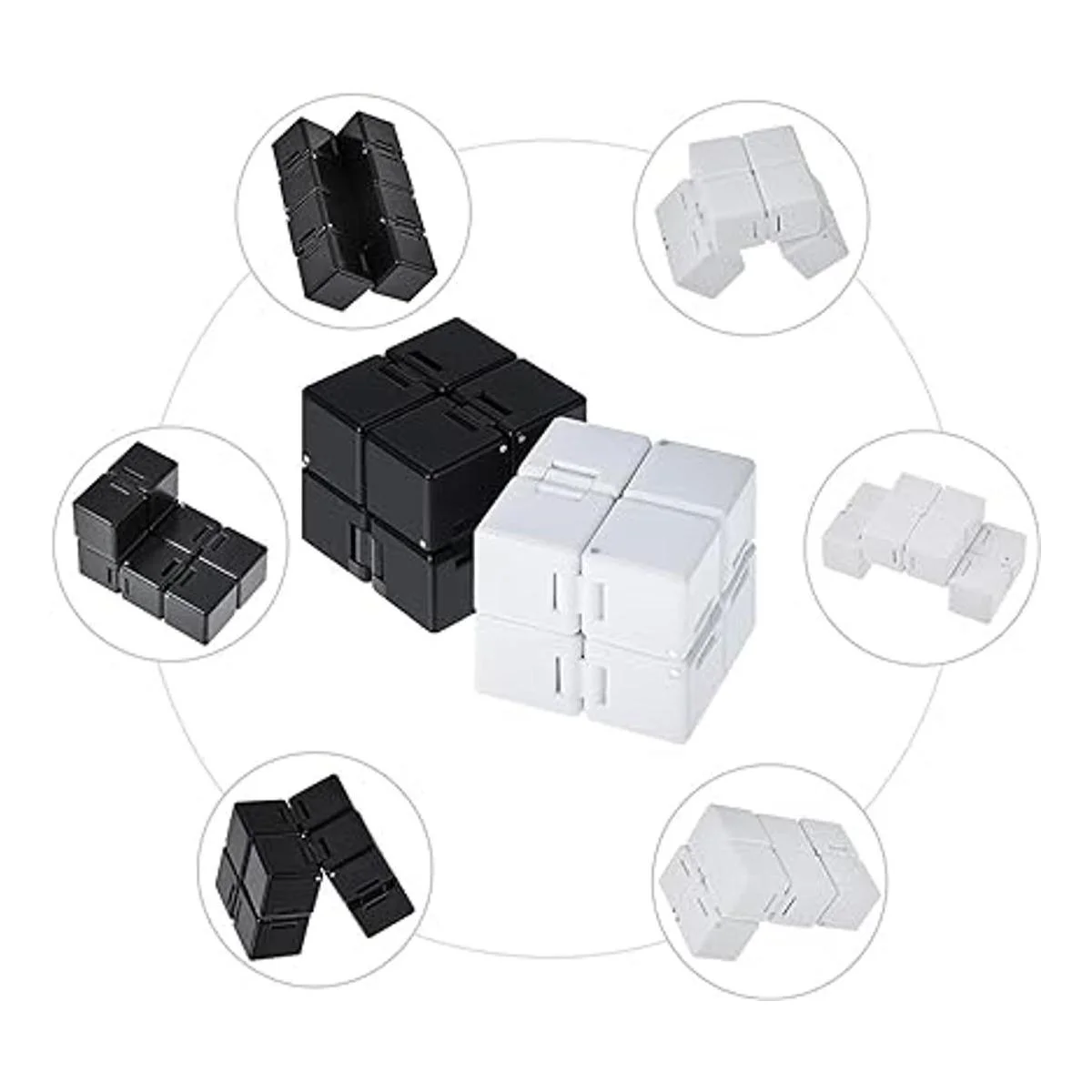 de 2 juguetes de cubo infinito bloques la ansiedad_3