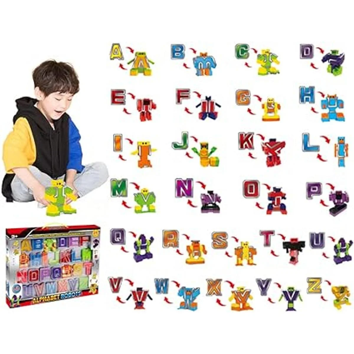 cyeah alfabeto Robot Juguetes para la Educación Preescolar_2