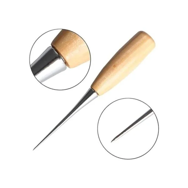 colink aleación de acero mango de madera punzón cónicos de_3