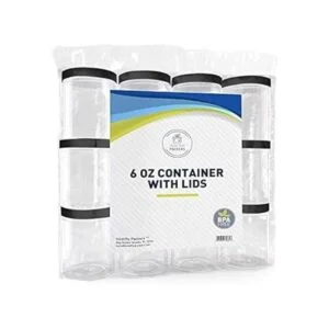 de 6 onzas con tapas paquete de 12 Recipientes vacíos_5