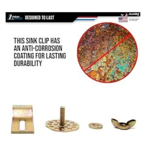 de 10 clips de fregadero de alta calidad clips de