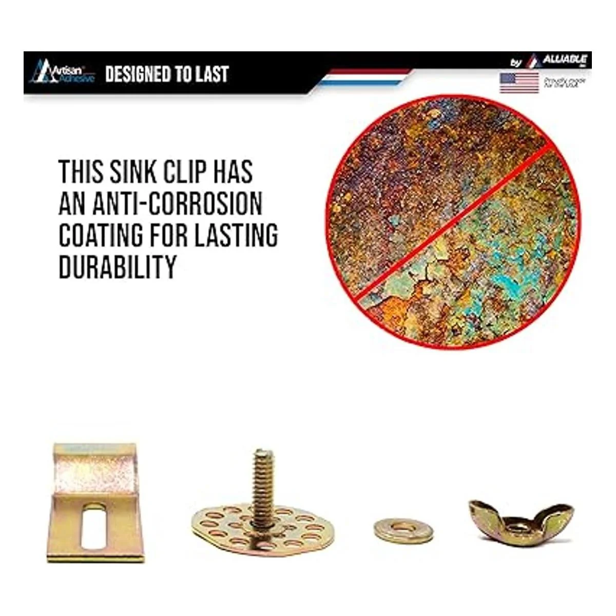 de 10 clips de fregadero de alta calidad clips de