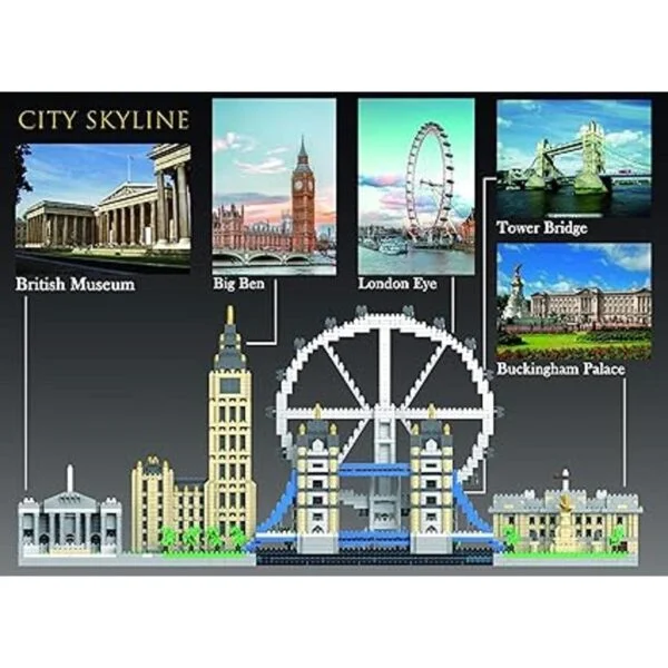 dOvOb Architecture London Skyline Collection Juego de_3