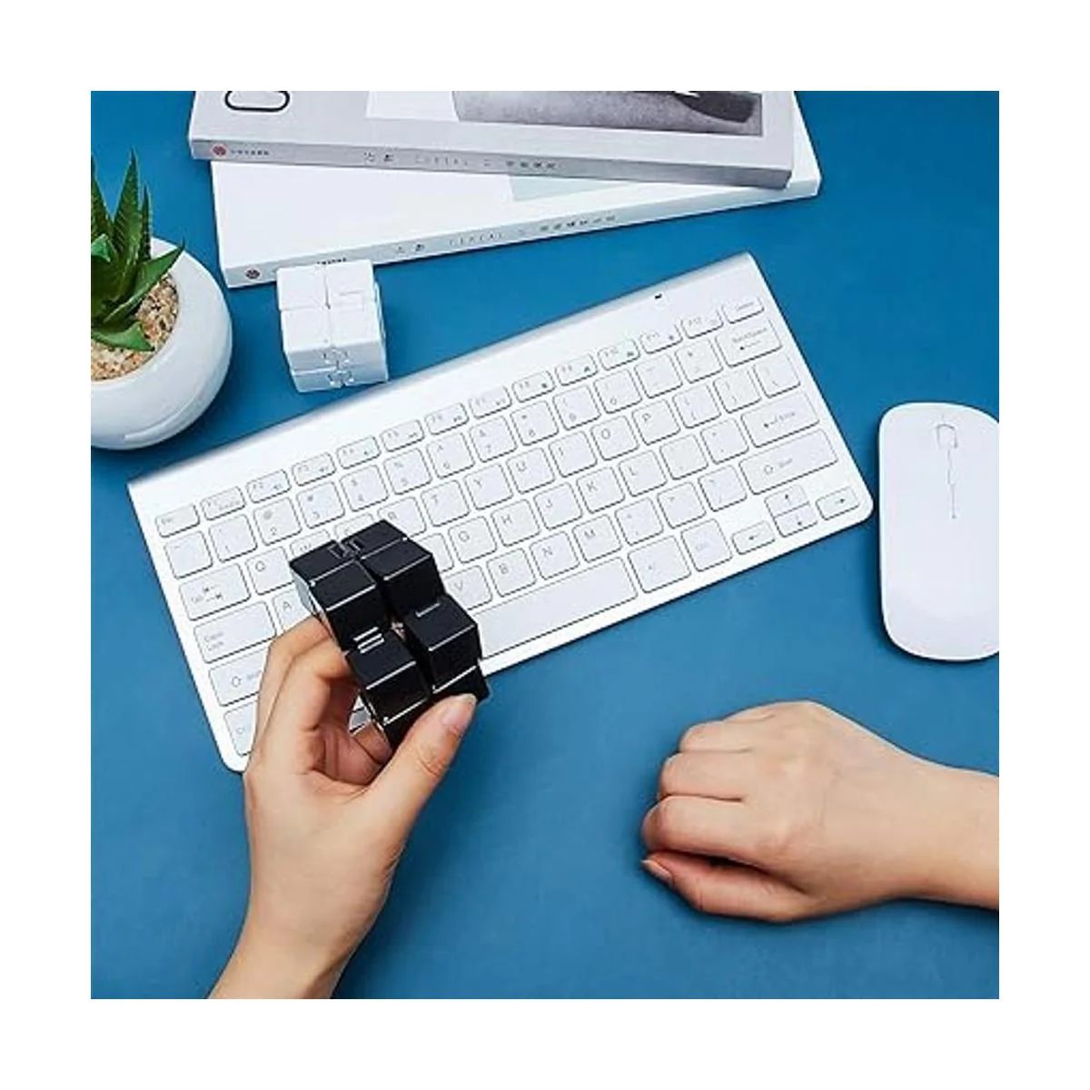 de 2 juguetes de cubo infinito bloques la ansiedad_5