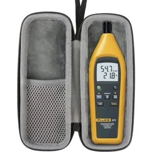 co2CREA Funda rígida para medidor de humedad Fluke 971