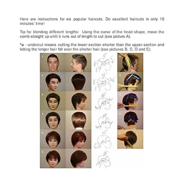 combpal Scissor Clipper over peine Peluquería Herramienta_4