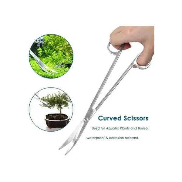 capetsma Aquascape Tools Herramientas largas de acero