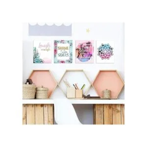 de 9 figuras de flamenco habitación de adolescentes