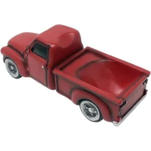 clásico Pickup Truck Botella de vino titular Estatua o_2