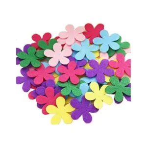 carykon 3 Estilos Flores de fieltro color surtidos 160 pcs