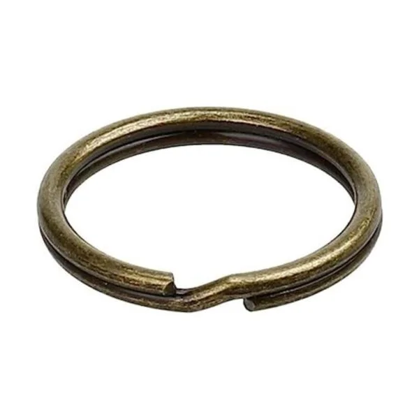 cotowin Pack de 50pcs 1 Antiqued chapado en latón llavero_1