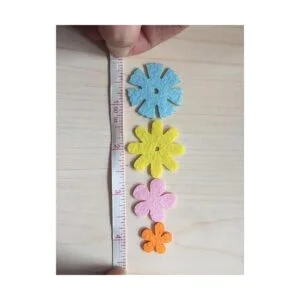 carykon 3 Estilos Flores de fieltro color surtidos 160 pcs