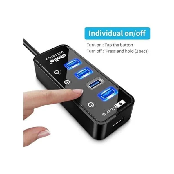 atolla 204U3 USB 3.0 Hub 4 1 de transferencia de datos y_4
