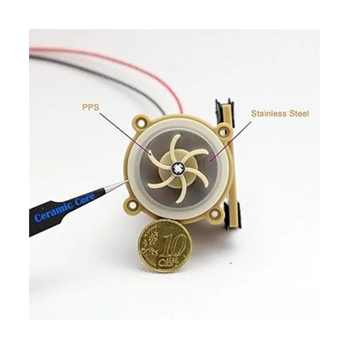 bayite BYT7A006 DC 12V Bomba de circulación solar de agua