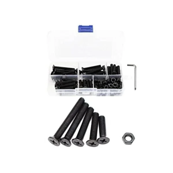 binifiMux Kit surtido de 100 tornillos de máquina_1