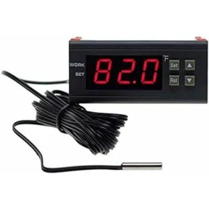 bayite Controlador de temperatura digital DC 12V