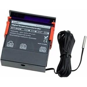 bayite Controlador de temperatura digital DC 12V