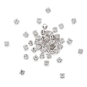 beadthoven 50 unidades 4 mm. cuadrado Montee abalorio_1