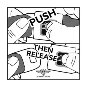 buckledown dcwdy295l dybf Princesa Gem Close perro collar